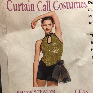 Gold Dance costume